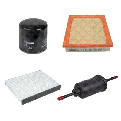 STELLOX Inspektionspaket Filterset für Ford Fiesta V Fusion JH JD 1.4 16V