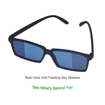 Invisible Rear-View Anti-Tracking Spy Glasses Mirror For Alone Night Walk Safety