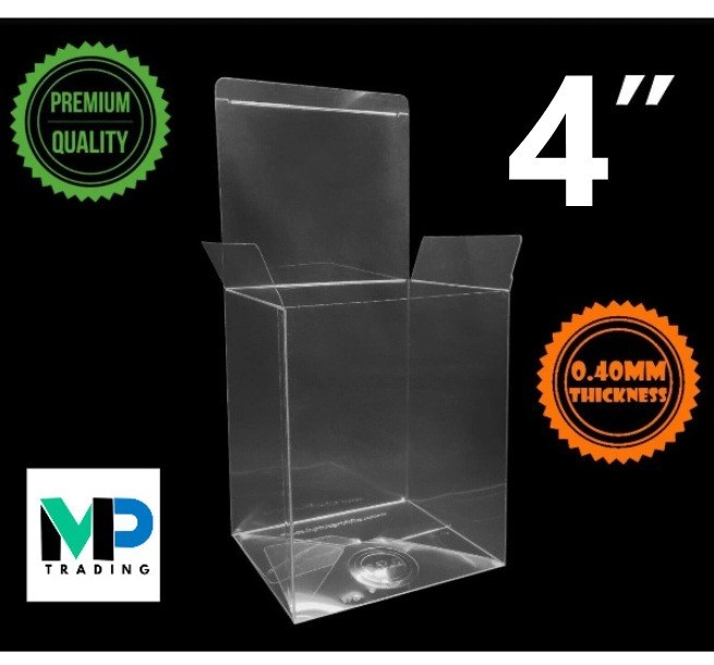 ATV Protectors / Cases for 4" Funko Pop Vinyl – Strong 0.4mm Thick (1-100 pack)