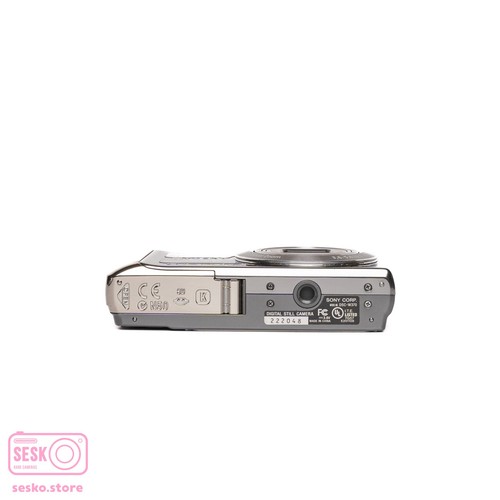 Sony Cyber-shot DSC-W370 14.1MP Silver Digital Camera Good - Picture 6 of 8
