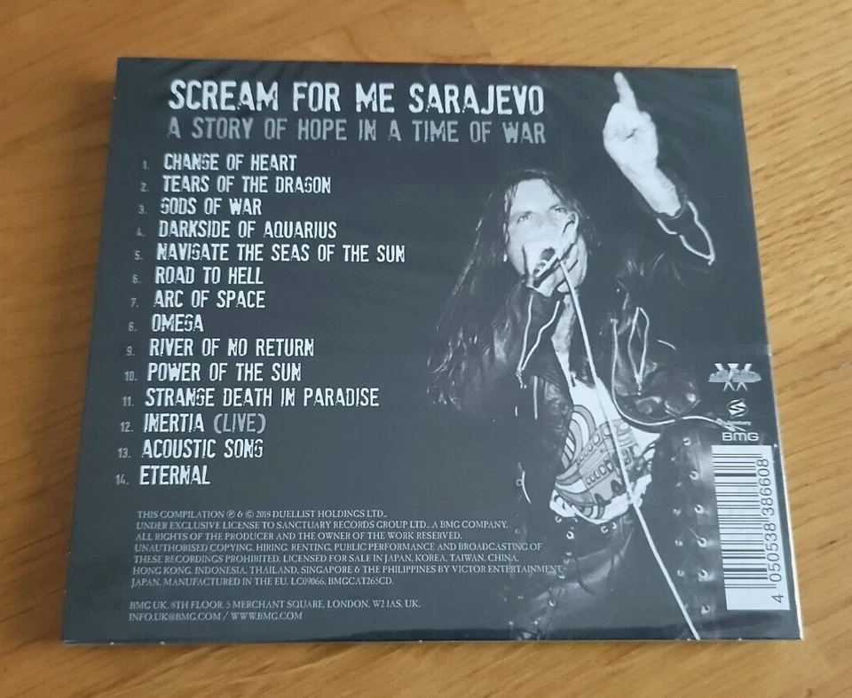 Bruce Dickinson - Scream For Me Sarajevo (CD Album) - Bild 2 von 3