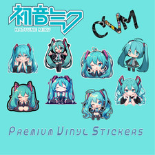 Hatsune Miku  Premium Vinyl Glossy Stickers  - PC / TABLET / CAR / BIKE / MOBILE