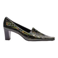 LODI Pumps Grün Leder Damen UK 8