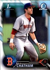 2016 Bowman Chrome Draft Refractors #BDC38 C.J. Chatham - BB