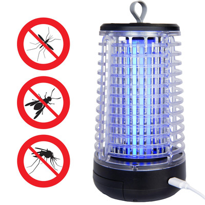 BUZBUG LED Bug Zapper Indoor - 10 Year Lifespan, Dual Wavelength, High-Voltage Electric Mosquito Trap MA015B