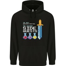 RPG Gaming Im Doing Side Quests Gamer Childrens Kids Hoodie