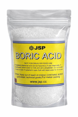 Boric Acid 1 LB 99% Pure Powder Flux Gold Silver E-Waste Metal Refining Melting