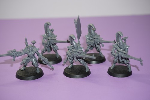 Eldar Dire Avengers x 5 - Warhammer 40k Aeldari Craftworlds Plastic - Picture 3 of 5