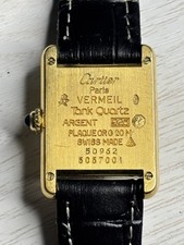 Vintage Must De Cartier Tank Quartz | Trinity Dial | 20.5x28mm SMALL | SERVICED 11