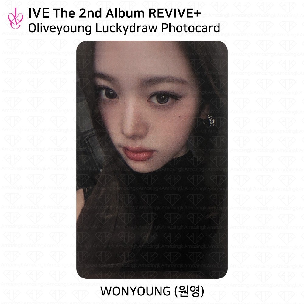 IVE The 2nd Album REVIVE+ OliveYoung Lucky Draw Photocard WONYOUNG