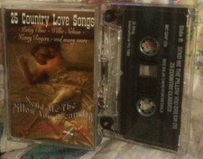 Various Artists 25 Country Love Songs 1991 Cassette tape Tested