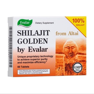 Shilajit Golden Siberian Altai 60 Tabs