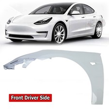 For Tesla Model 3 2017-2023 Front Left Driver Side White Fender 1081401-E0-D