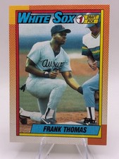 1990 Topps - Frank Thomas #414 Name on Front (RC)