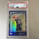 2024 Panini Donruss Optic - Rated Rookie Drake Maye #229 Blue Hyper Prizm (RC)