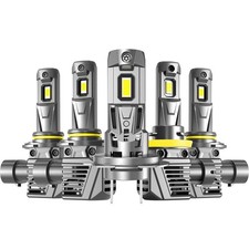 AUXITO H11 9005 9006 9012 H7 LED Headlight Bulb High Low Beam Lamp 80000LM