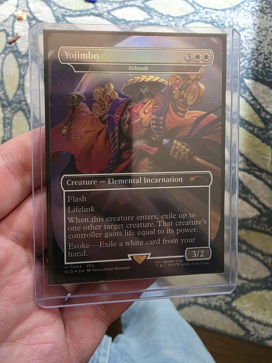 Yojimbo - Solitude (Rainbow Foil) Secret Lair Drop Foil for