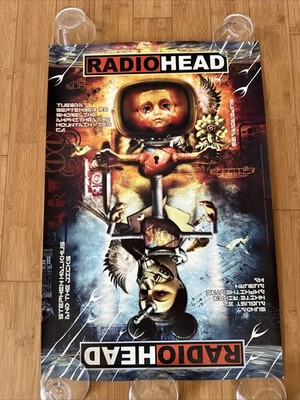2003 Radiohead Concert Poster Bill Graham Supergrass Stephen
