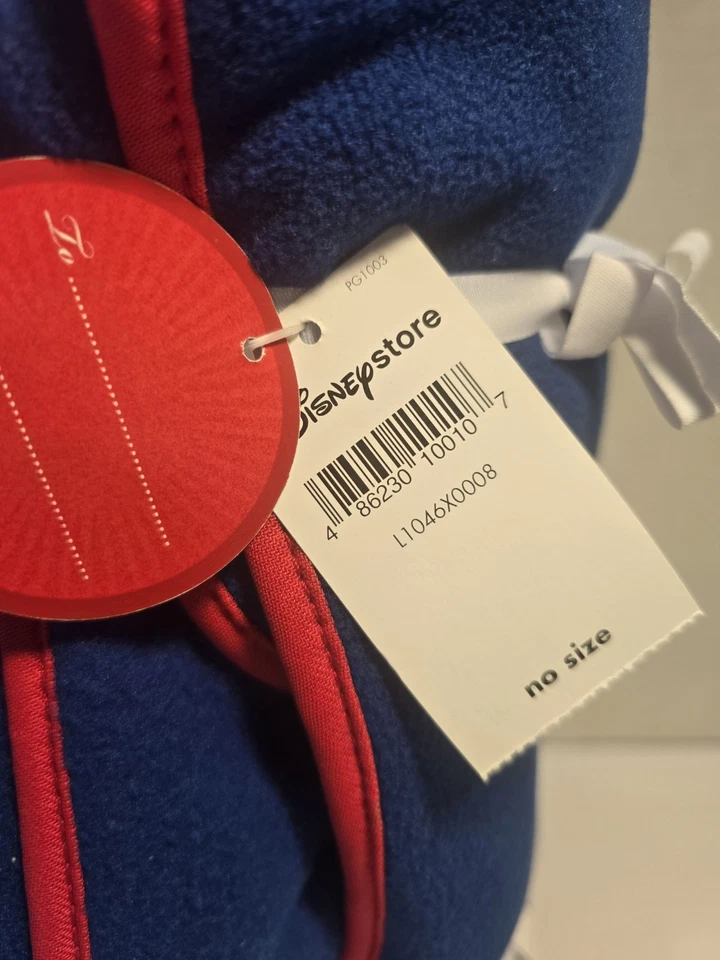 Manta Disney Store Winnie The Pooh Piglet & Eeyore Colores Azul y Rojo Foto 4 de 4