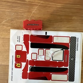 Lego 8652 Enzo Ferrari Complete With Manual Missing 3 Stickers
