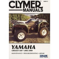 Yamaha Grizzly 600 (2002-2008) Quad Repair Manual Clymer