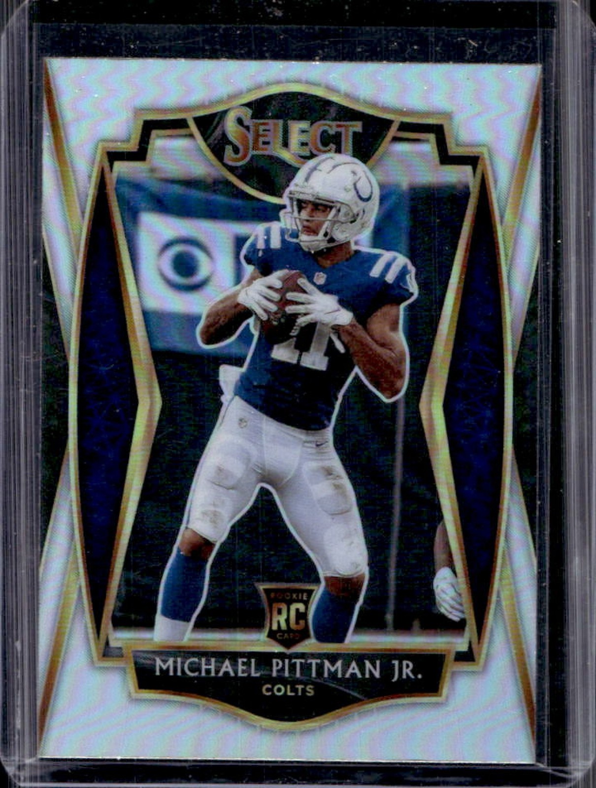 2020 Panini Select Michael Pittman Jr. RC Silver Prizm Premier Level #162 Colts