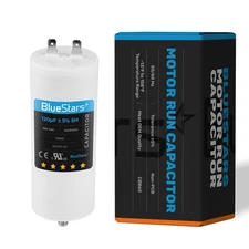 120uf CBB60 250 Volt Dual Round Capacitor Replacement Part by BlueStars-Exact