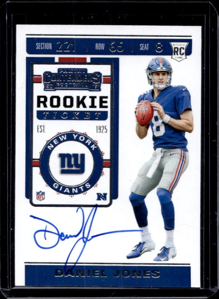 Daniel Jones trading card