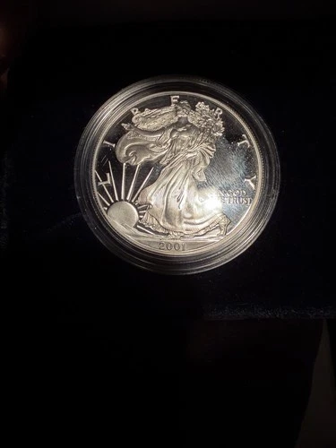 2001 1 oz Silver American Eagle (Brilliant Uncirculated)