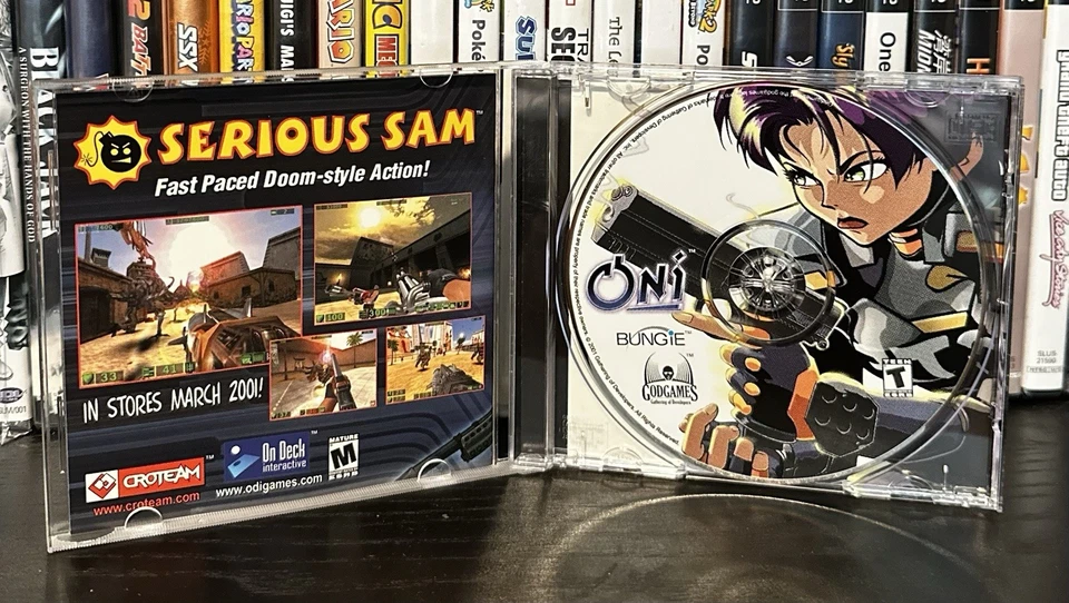 Oni PC Game Bungie COMPLETE WITH MANUAL! Rare Vintage - Image 2 of 4