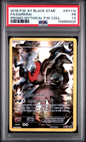 Darkrai graded PSA 1.5 for sale on eBay