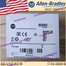 New AB 1734-IB8S/B Safety Sinking Input Module Free Shipping Same-Day
