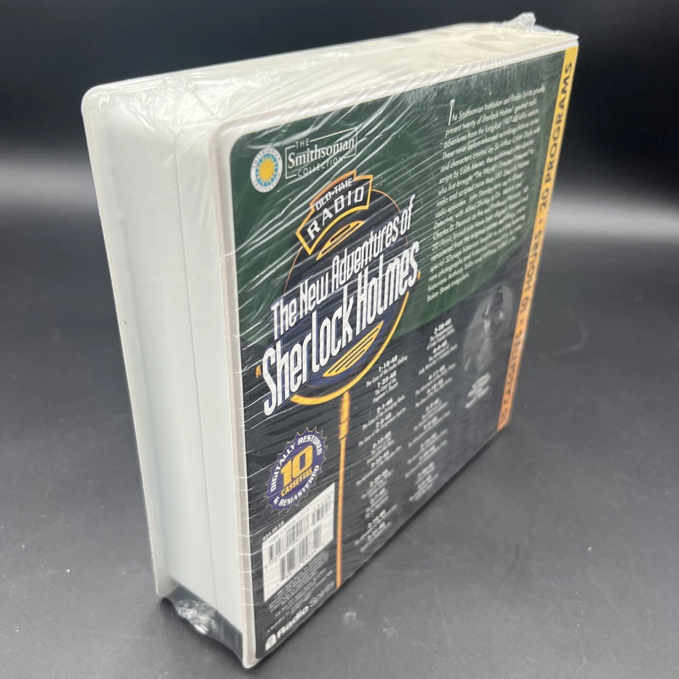 Old Time Radio’s The New Adventures of Sherlock Holmes 10 Cassettes With Booklet - Image 4 of 4