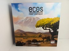 ECOS First Continent Board Game 100% COMPLETE 2019 GAME AWARD