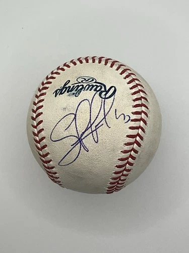 Salvador Perez Autographed Official Major League Baseball Royals