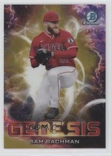 2021 Bowman Draft Genesis Gold Refractor 34/50 Sam Bachman #GNS-8 0ji1