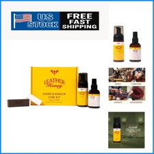 Suede & Nubuck Cleaning Kit: Brush, Eraser & Protector for Ultimate Care