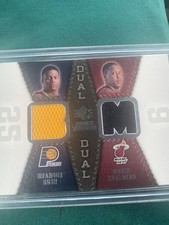 Upper Deck SP Rookie Threads Dual Brandon Rush Mario Chalmers Memorabilia Card. rookie card picture