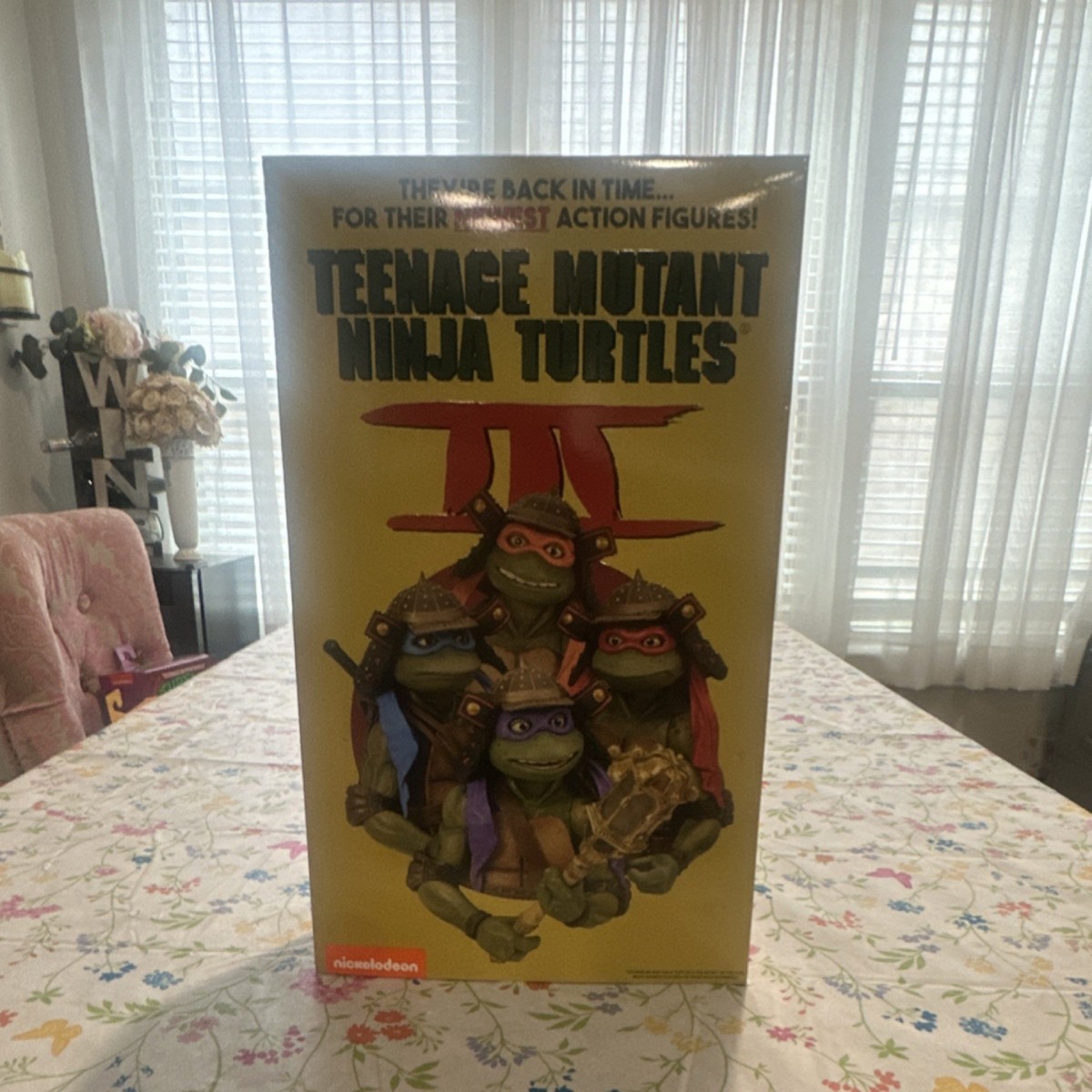 NECA 2023 SDCC TMNT Teenage Mutant Ninja Turtles III BOX SET MINT
