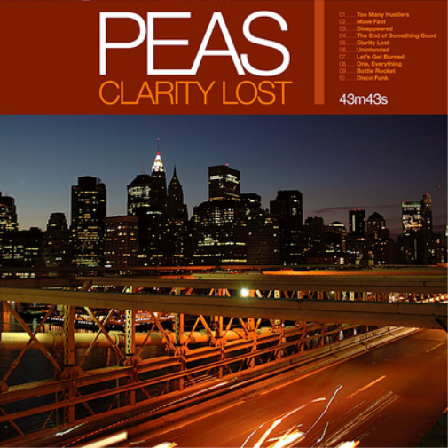 Peas Clarity Lost (CD) Album
