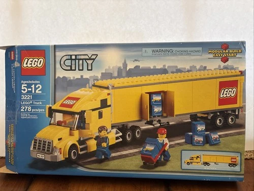 LEGO City: LEGO City Truck (3221) 100% Complete W/ Instructions & Box Vintage