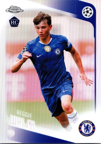 2025-26 Topps Chrome Uefa Club Competitions - Reggie Walsh #70 (RC) Refractor