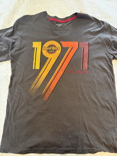 Hard Rock Cafe Orlando 1971 Heritage Graphic T-Shirt, Size XL