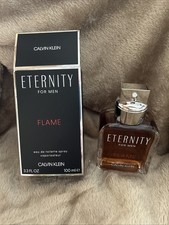 Eternity Flame 3.4 Oz Eau De Toilette Spray by Calvin Klein for Men