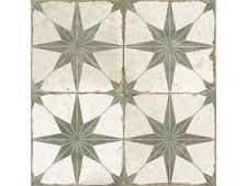 FS Star Night Sage Green Pattern Floor Tile 45 x 45cm TWO TILES and FREE POSTAGE
