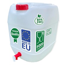 Wasserkanister 30 Liter + Hahn Camping Kanister Wassertank Behälter NEU