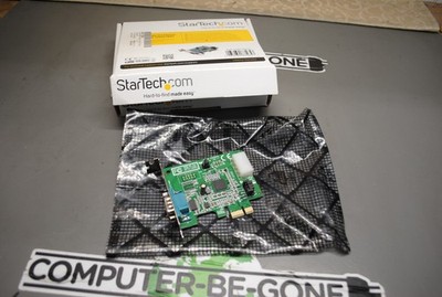 StarTech 1 Port PCI Express Serial Card 16950 UART RS232 PEX1S952LP FREE SHIP
