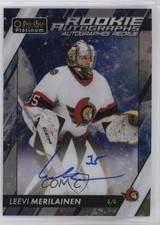2023-24 O-Pee-Chee Platinum Rookie Cosmic 38/65 Leevi Merilainen #R-LM Auto 1t5g