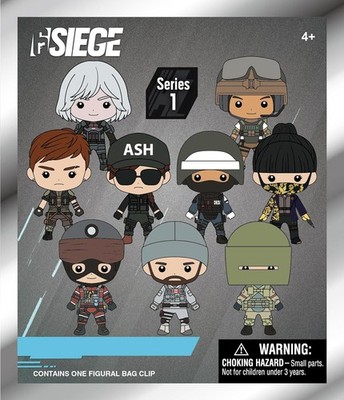 *NEW* Rainbow Six Siege Series 1 3D Foam Collectible Figural Clip (1 Blind Bag)