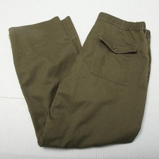Boy Scouts Of America Pants Mens 36x26 Green Cargo Uniform Elastic Waist BSA